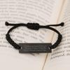 Funny Cosplaying Quote Rope Bracelet, Gifts for Women Cosplayers Men Birthday Unique Gifts from Friends, Adjustable Black Rope Jewelry view 3