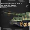 ConGamefun 1/16 RC Military Tank, 2.4G German Tiger L RC Heavy-Duty Tank with 7.0 Control Board, Simulated Sound, Smoke & Lights, in-Place Rotation, Pellet Launching, Gift for Adults (RTR) view 2