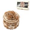 3D Wooden Puzzle for Adults, Tourbillon Timer 3D Wooden Dynamic Model Kit with Mechanical Transmission and Realistic Ticking Sound, Desk Ornament & Gift (218PCS) view 1