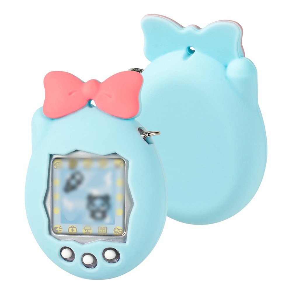 Protective Case for Tamagotchi Connection V3, Mini Box Portable Shockproof Protective Cover Dustproof Sleeve Accessories for Kids (Light Blue)