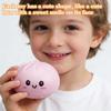 Mystery Dumpling Squishy, Dumpling Squishy Mystery Box, SquishyBun, 4 Inch Jumbo Dumpling Stress Ball, Desk Fidget, Easter Basket (White) view 2