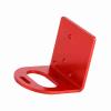 Adjustable Motor Mounting Holder Bracket, Metal RC Accessory, 3.5x3.5x4cm, Blue Red Black Silver Green - Durable Strength, Easy Installation, Compatible with 540 / 3660 Brushless (Red) view 3