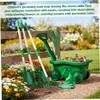 Faticenic Kids Gardening Set 7-piece Toddler Gardening Set with Wheelbarrow, Shovel, Rake and Leaf Rake, Educational Kids Garden Tools for Outdoor Backyard Play, Dcoration de Jardin view 4
