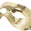 Alasum Gold Sequin Mirror Half Face Party Mask for Women Carnival Cosplay Dance Prop view 3