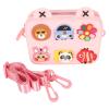 Gavigain Kids Camera Bag Large Capacity Adjustable Strap DIY Pattern Cute Cartoon Children Shoulder Bag 37 Months Above Pink view 1