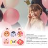 Gavigain Kids Camera Bag Large Capacity Adjustable Strap DIY Pattern Cute Cartoon Children Shoulder Bag 37 Months Above Pink view 2