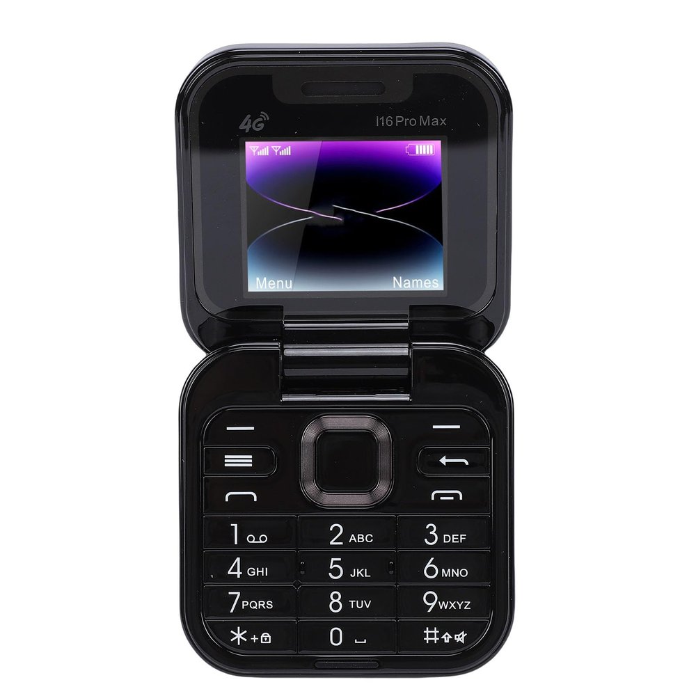 YUEHISY Phone Unlocked for Seniors Kids, Dual SIM Dual Standby Cell Phone with 1.77 Display, Loud Speaker One Touch Dialing MP3 Bluetooth FM (Black)