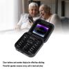YUEHISY Phone Unlocked for Seniors Kids, Dual SIM Dual Standby Cell Phone with 1.77 Display, Loud Speaker One Touch Dialing MP3 Bluetooth FM (Black) view 4