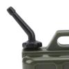 1/10 Scale Simulation Gas Fuel Tank Can Set Plastic Mini Fuel Tank and Mini Gas Can for SCX10 1/10 RC Crawlers Bright Color Easy to Install Sturdy Plastic Universal Fit (Yellow+Green) view 3