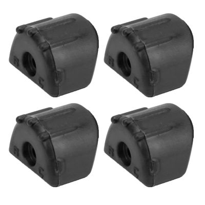 Julihai RC Parts, Durable Plastic Shock Absorption Cover, 4Pcs Lightweight Damping Caps for 1:8 Remote Control Car Accessories (Black)