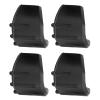 Julihai RC Parts, Durable Plastic Shock Absorption Cover, 4Pcs Lightweight Damping Caps for 1:8 Remote Control Car Accessories (Black) view 3