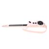 Alomejor Kids Electric Guitar, Stringless Musical Toy with LED Lights and BuiltIn DJ Turntable for Toddlers Age 3 and Up (Pink) view 3