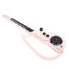 Alomejor Kids Electric Guitar, ABS Material, LED Lights, Builtin DJ Turntable for Toddlers Aged 3 and Up (Pink) view 4
