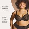 Sculptresse Liberty Plunge BR | Mocha, 46F view 3
