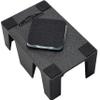Revolving Six Deck Playing Card Tray for 2-6 Decks: Made in USA (Black) view 2