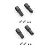 Components For WPL D12 C14 C24 C34 B14 B24 C16 B36 For MN D90 For MN99S 4 Pcs Metal Rear Axle Shaft RC Car Upgrade Parts Accessories view 1