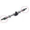 Components For WPL D12 C14 C24 C34 B14 B24 C16 B36 For MN D90 For MN99S 4 Pcs Metal Rear Axle Shaft RC Car Upgrade Parts Accessories view 2