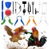 4PCS 3D Printed Chicken Arm to Put on Chickens, 20PCS Funny Chicken Hands Neck Toy Accessories, Accessories for Chickens to wear (Superhero Series) view 1