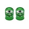 RC Car Toys Components For Tamiya For MINI 4WD 4 Pcs Color Wheel Aluminum Hub Medium Diameter Lightweight Homemade Parts Accessories(Green) view 1