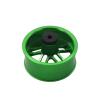 RC Car Toys Components For Tamiya For MINI 4WD 4 Pcs Color Wheel Aluminum Hub Medium Diameter Lightweight Homemade Parts Accessories(Green) view 2