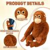 Babylounger Orangutan, Gorilla Plush, Gorilla Stuffed Animal for Home Room Dcor, Ideal Gift for Kid Boy,Girl&Girlfriend (90cm/36inch) view 3