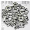 10/50pcs Small Bearings 2mm 3mm 4mm 5mm 6mm 7mm 8mm 9mm 10mm Bore 3x7x3 5x10x4 5x11x4 8x22x7 10x15x4 mm Miniature Bearing(50Pcs,5x11x5mm) view 2