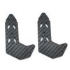 2Pcs Carbon Fiber Side Spoiler Rear Wing Plate Bracket Compatible with Limitless F1 1/7 Scale RC Car Model Upgrade Accessories view 1