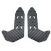 2Pcs Carbon Fiber Side Spoiler Rear Wing Plate Bracket Compatible with Limitless F1 1/7 Scale RC Car Model Upgrade Accessories view 2