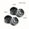 4pcs 1/10 On-Road Drift Car 52MM Aluminum Metal Wheel Hub Compatible with Kyosho 1:10 Scale RC Cars view 2