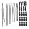 RC Car Toys Components For Axial For SCX10 For SCX10 II 90046-1/10 Stainless Steel Connecting Rod 313mm/324mm Kit RC Crawler Upgrade Accessory(313MM) view 1