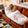 Fluffy Cat Sleeping Bag for Adults, Soft Cat Envelope Sleeping Bag, Washable Animal Warm Blanket, Plush Cats Envelope Sleep Bags for Camping, Sleepovers & Home Lounging(Style C) view 1