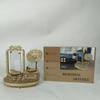 3D Wooden Puzzle Kit, DIY Gramophone Model with Photo Frame & LED Light, Creative Assembly Set for Office Desk Decor & Collector (169PCS) view 4