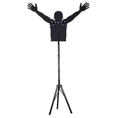 Adjustable Portable Basketball Shooting Dummy for Kids & Adults - Dribble Training Aid, Sports Practice Equipment, for Husband/Son (Color: L-Adults)