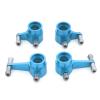 Components For Wltoys 284131 For K969 K979 K989 K999 P929 P939 1/28 4Pcs Metal Front Rear Steering Cup RC Car Upgrade Parts(Blue) view 1