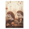 1000 PCS Woode Puzzles for Aldult, Personalized Wooden Puzzles for Family Games, Funny Nature Lovely Hedgehog Lovers Jigsaw Puzzle with Box for Gift, Lightweight Puzzle Piece for Beginner view 3