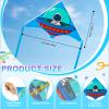 12 Pack Mini Kites for Kids, Catapult Kites Finger Kite for Kids Thumb Launching Catapult Kite Birthday Party Favors for Boys Girls Teens Beach Park Backyard Outdoor Sports Flying Toys view 2