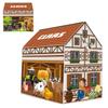 JAMARA Claas 460754 Officially Licensed Indoor Playhouse, Tent with Door Opening, Easy Assembly with Plug-In Elements, Space-Saving and Removable view 1