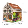 JAMARA Claas 460754 Officially Licensed Indoor Playhouse, Tent with Door Opening, Easy Assembly with Plug-In Elements, Space-Saving and Removable view 3