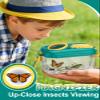 2Sets Bug Catcher for Kids - Sturdy Kids Bug Catching Kit Gifts with Collector Butterfly Net Tweezer, Bugs Habitat Outdoor Explorer Kit for Age 3 4 5 6 7 8, 8Pcs, Pink & Blue view 2