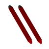 Zunate 2Pcs Pen with Tethers for Touch Screens, Kid Friendly Design for Tablets and Phones, Compatible with Fire Kids, ABS and Silicone Material (Red) view 4