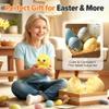 Hulezt Boom Eggs 2026 New Wind-Up Surprise Eggs, Dinosaur Egg Rotate to Hatch Walking Animal Hatching, Reusable Clockwork Fun Dino Eggs Easter Basket Stuffers for Boys Girls Birthdays (Penguin) view 3