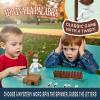 Hangman Game - Glow Magnetic Word Guessing Game: The Classic Family Travel Toy with Light-up Parts and Collapsible Figures, Great for Kids and The Whole Family view 3