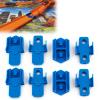 Speed Snap & E-Track Adapter Set 8-Pack Compatible with Hot Wheels Track Builder & Speed Snap Systems Connect Speed Snap to E-Track, Male & Female Couplers view 1