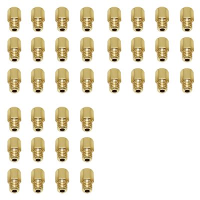 36Pcs Motorcycle Carburetor Main Jet Carburettor Main Nozzle Gauge Nozzle For Mikuni VM TM Carb 90-200