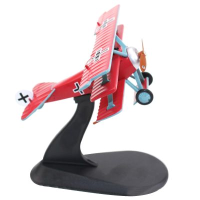 DAGIJIRD Simulation Alloy Aircraft Model 1/72 Scale WWI German Air Force Red Baron Triplane Fighter Model