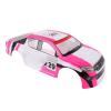 ToysCentral Basics Universal Cool Remote Control Truck Body Cover for 1/10 RC Car 26cm Wheelbase No.29, Lightweight PVC Cover for RC Car Customization (Roseate White) view 1