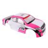 ToysCentral Basics Universal Cool Remote Control Truck Body Cover for 1/10 RC Car 26cm Wheelbase No.29, Lightweight PVC Cover for RC Car Customization (Roseate White) view 2
