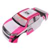 ToysCentral Basics Universal Cool Remote Control Truck Body Cover for 1/10 RC Car 26cm Wheelbase No.29, Lightweight PVC Cover for RC Car Customization (Roseate White) view 3