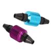 Drfeify RC Aluminum Fuel Tank Air Cooler, Engine Cooling Accessories with High Strength Aluminum Alloy, for HSP 1/8 1/10 94122 94188 RC Car view 4