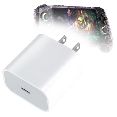 BoxWave Charger Compatible with Voacle RG557 (5.48 in) - PD GAN miniCube (30W), 30W Tiny PD GAN Type-C Wall Charger - Winter White